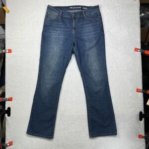 Wallflower Bootcut Jeans Women 13 Blue Denim Cotton Mid Rise Stretch Legendary